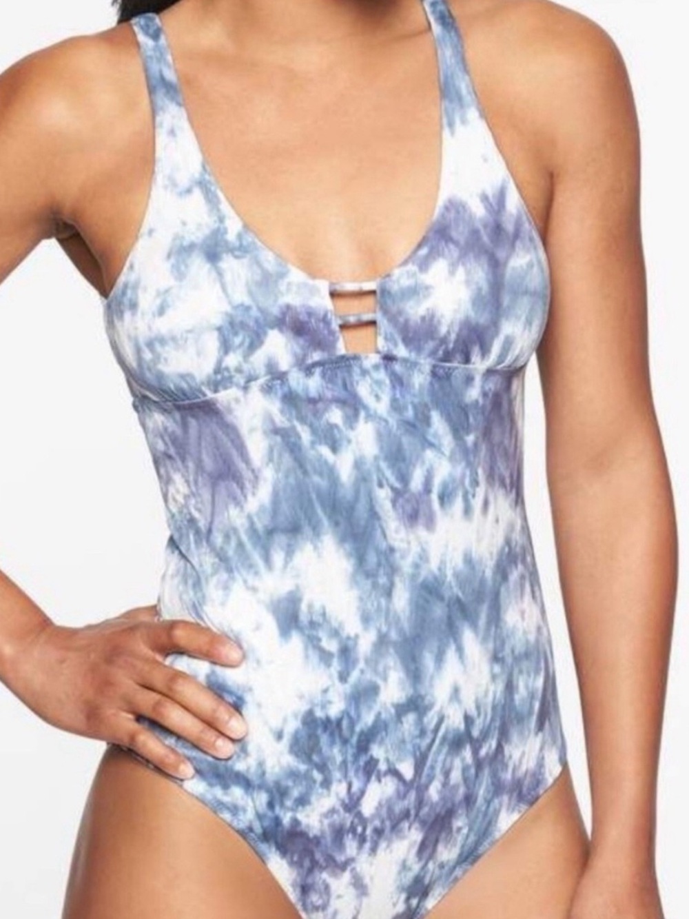 Athleta Tulum Tie Dye Swimsuit